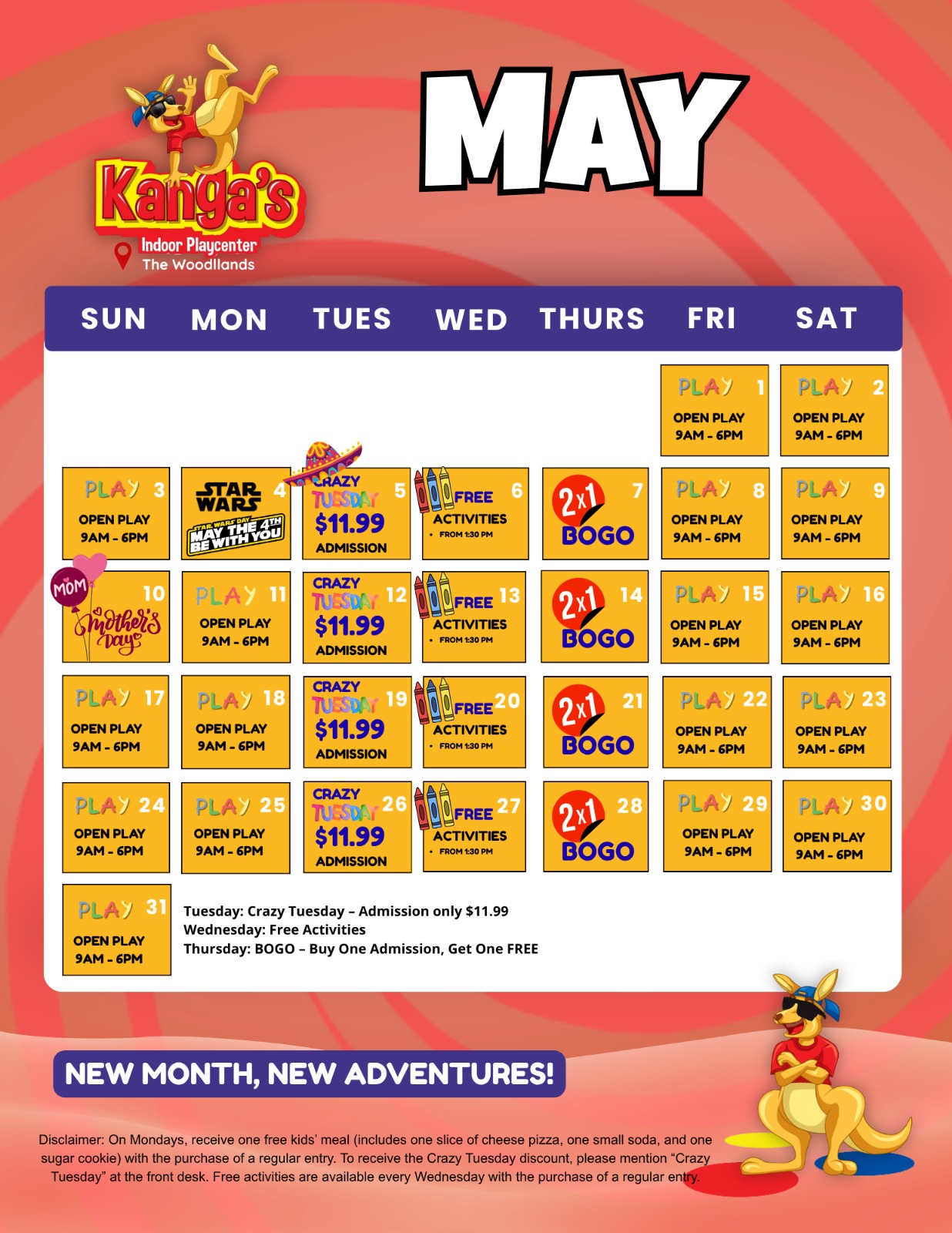 May Calendar
