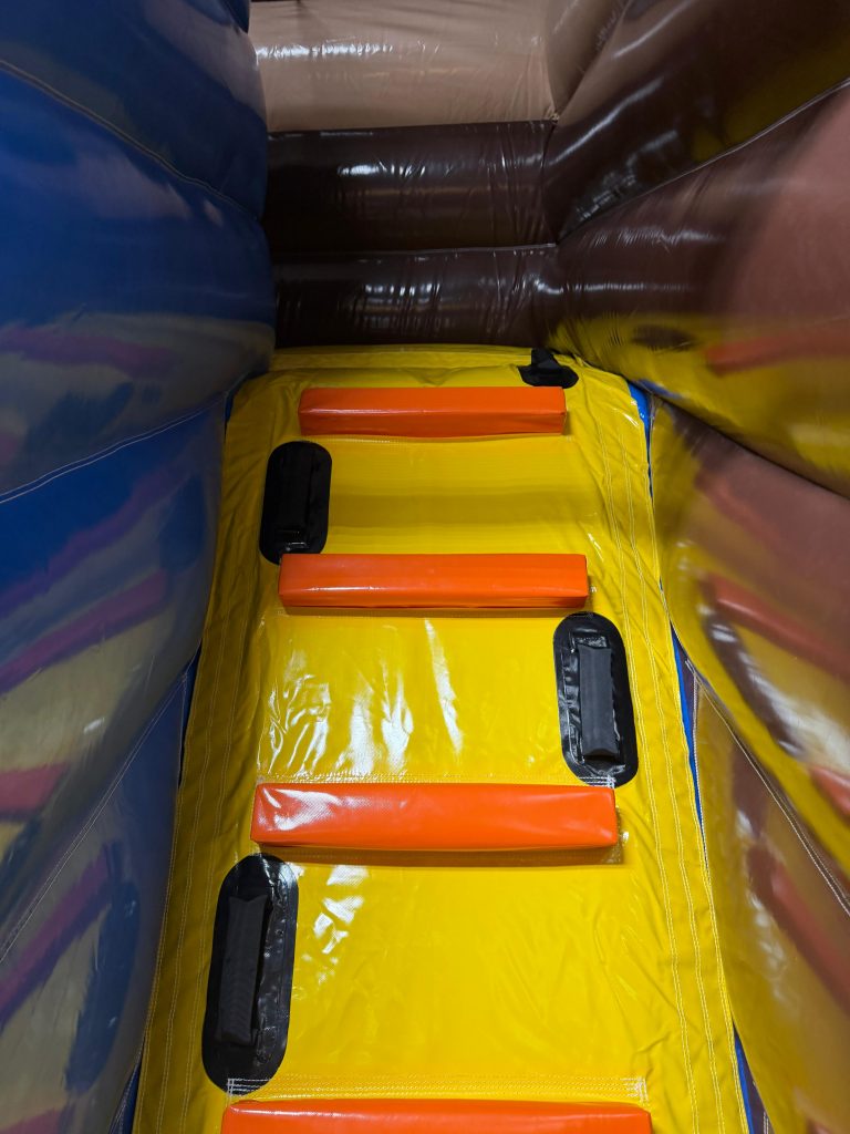 The Pirate Bounce House slide