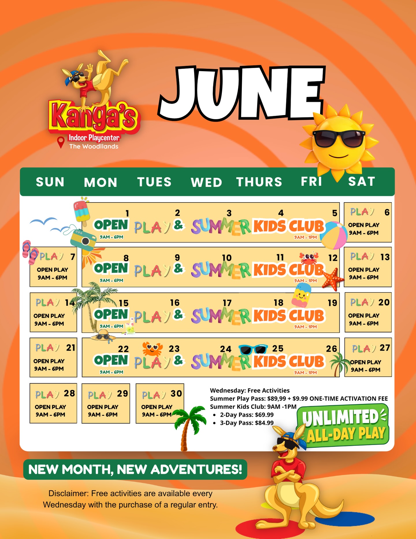 June Calendar