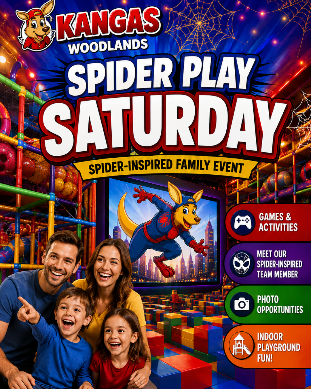 Spider Play Saturday